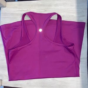 Lululemon cool racer back tank top REVERSIBLE